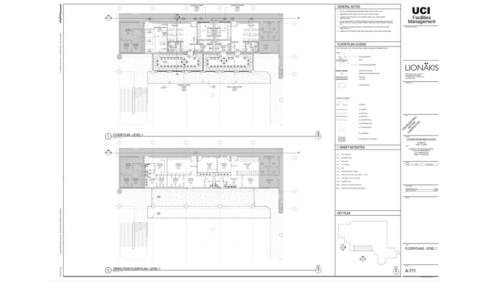 Blueprints of basketball court