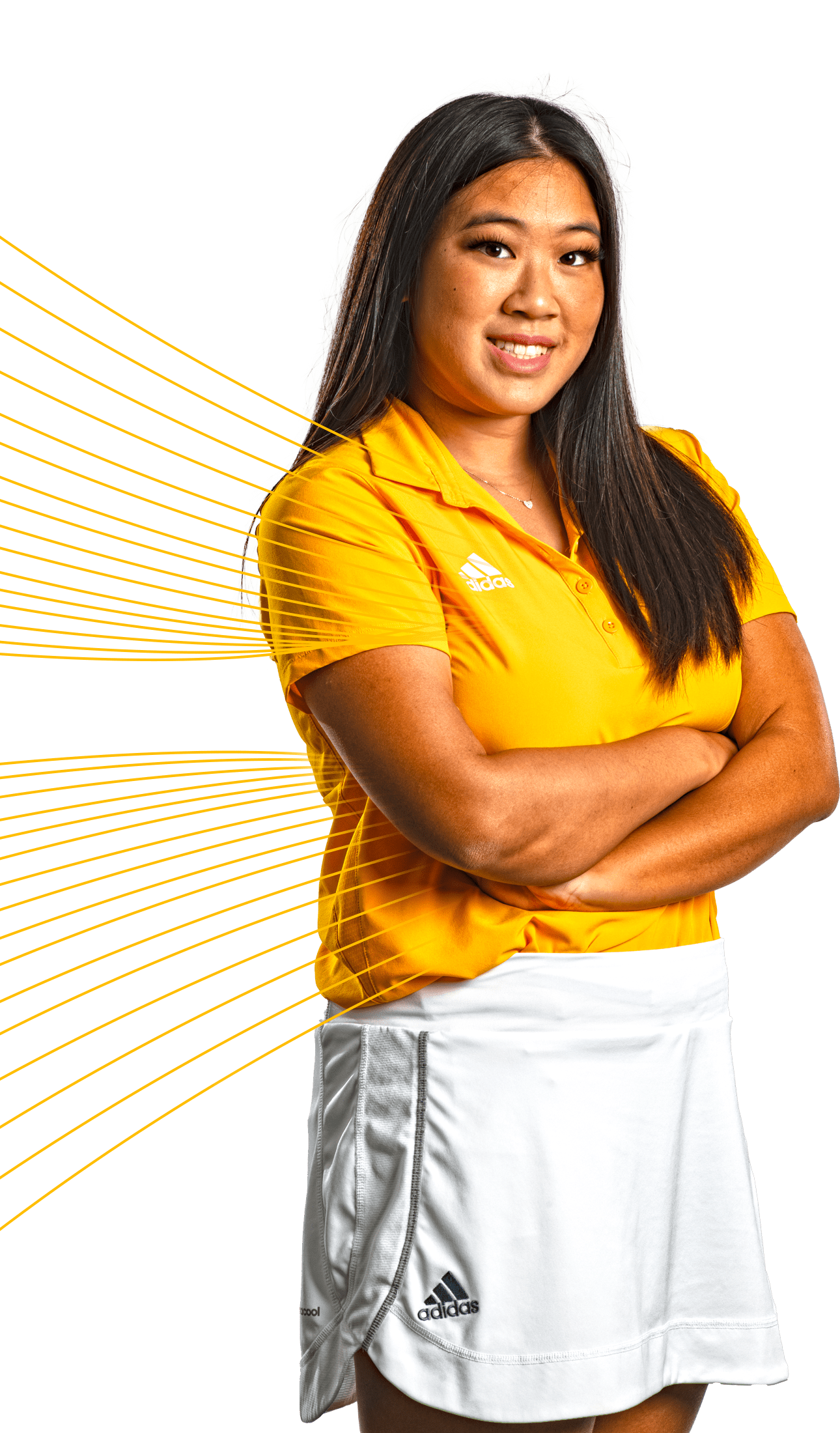 Women's golf player